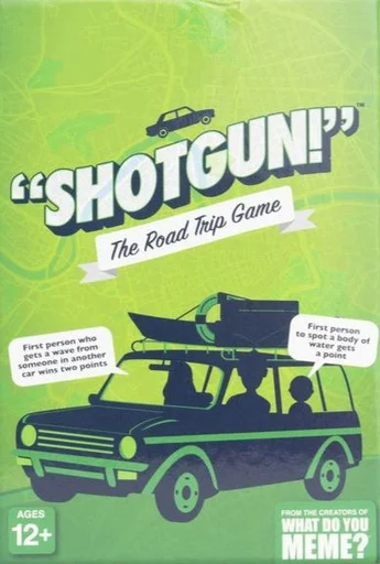 Board game, "SHOTGUN!": The Road Trip Game