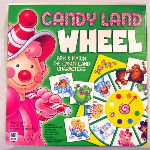 Board game, Candyland Lotto