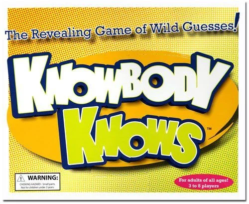 Board game, Knowbody Knows
