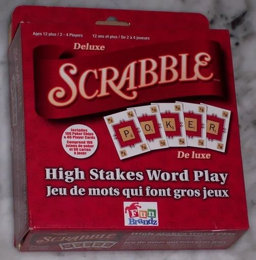 Board game, Scrabble Poker