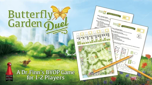 Board game, Butterfly Garden Duel