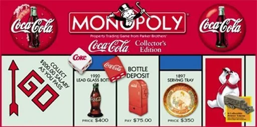 Board game, Monopoly: Coca-Cola Collector's Edition