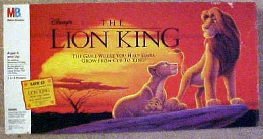 Board game, The Lion King