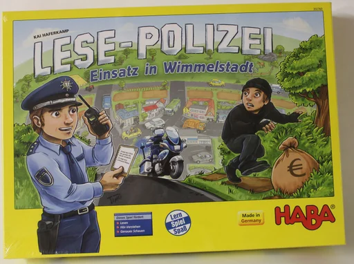 Board game, Lese-Polizei: Einsatz in Wimmelstadt