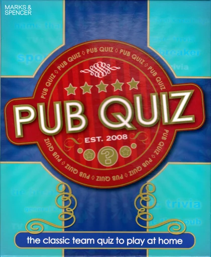Board game, Pub Quiz