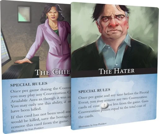 Hostage Negotiator: Career – Negotiator Cards
