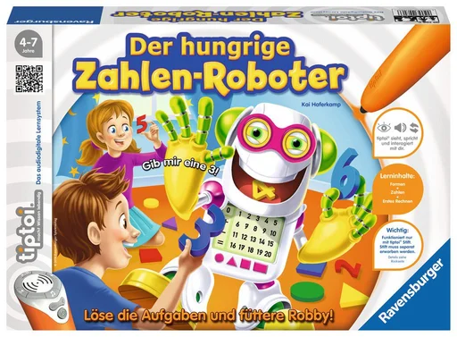 Board game, Der hungrige Zahlen-Roboter