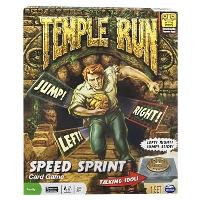 Board game, Temple Run: Speed Sprint Card Game
