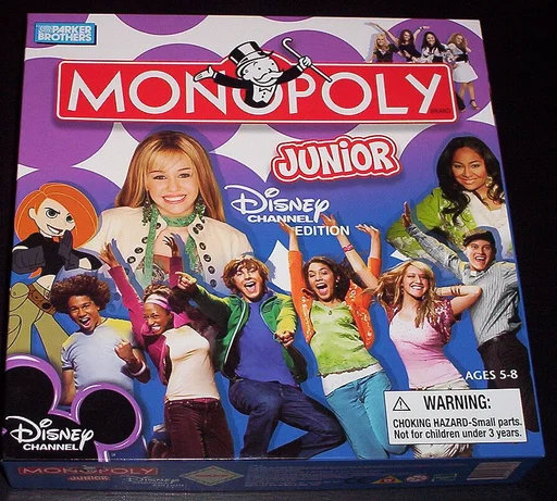 Board game, Monopoly Junior: Disney Channel