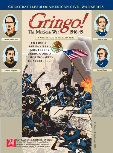 Board game, Gringo!: The Mexican War 1846-48