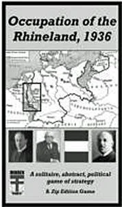 Board game, Occupation of the Rhineland: German Remilitarization, 1936