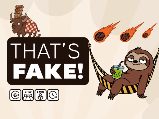 Board game, That's Fake!