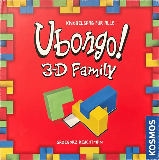 Board game, Ubongo!: 3-D Family