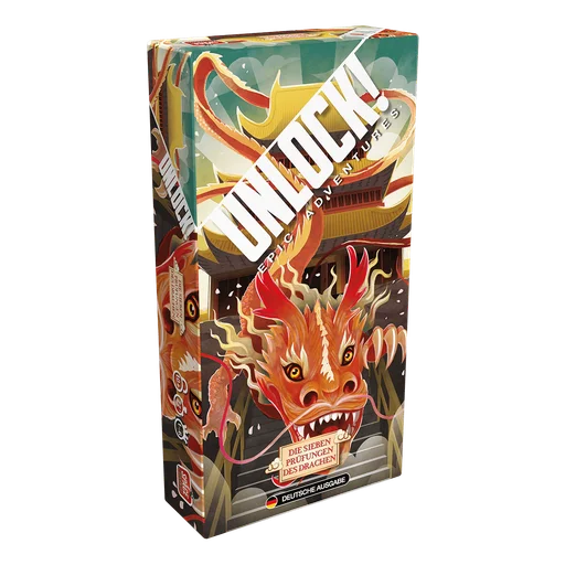 Board game, Unlock! Epic Adventures: Die sieben Prüfungen des Drachen