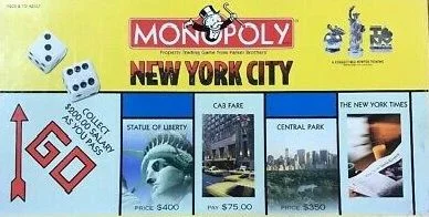 Board game, Monopoly: New York City