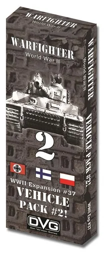 Warfighter: WWII Expansion #37 – Vehicle Pack #2