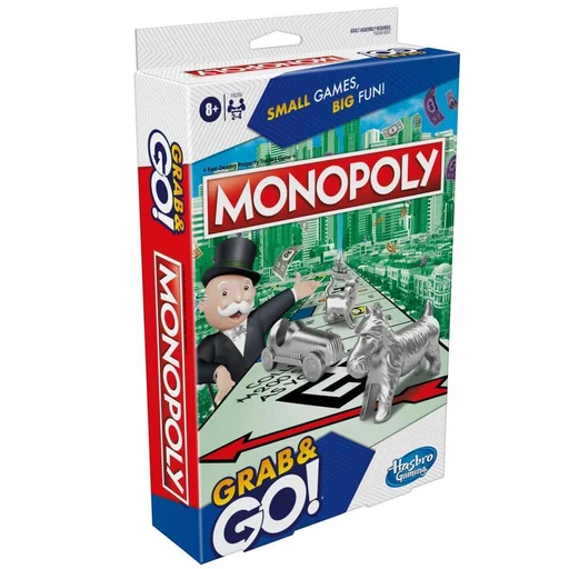 Board game, Monopoly Grab and Go