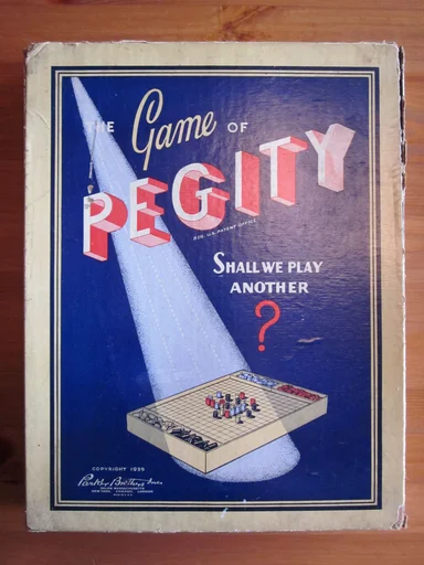 Board game, Pegity