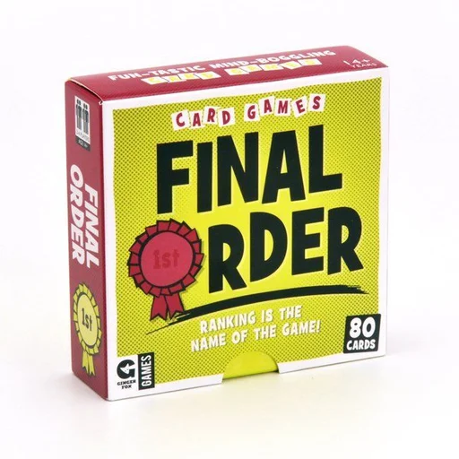 Board game, Final Order