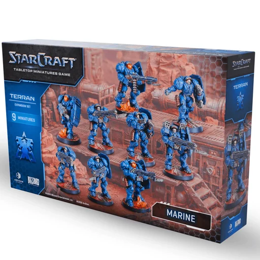 Starcraft: Tabletop Miniatures Game – Marine: Terran Expansion