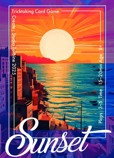 Board game, Sunset