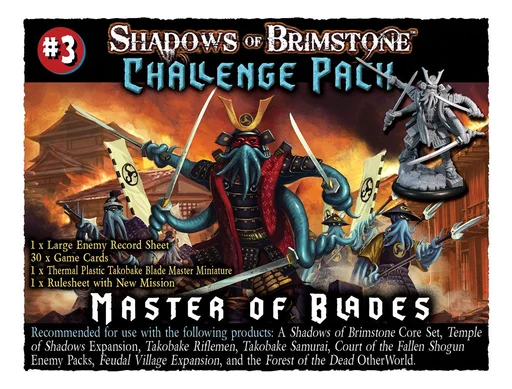 Shadows of Brimstone: Challenge Pack #3 – Master of Blades