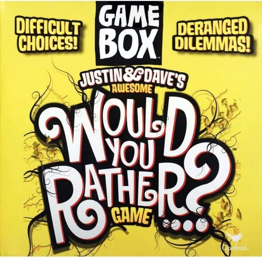 Board game, Justin & Dave's Awesome Would You Rather...? Game