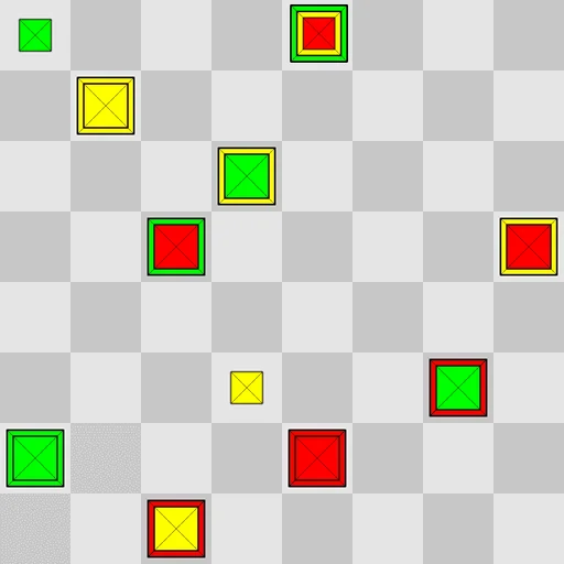 Board game, Ricochet Pyramids