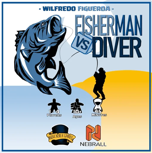 Board game, Fisherman vs Diver