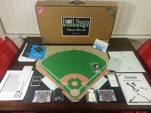 Board game, Roll Saga Baseball