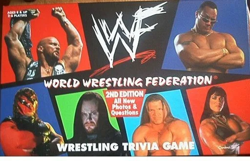 Board game, WWF World Wrestling Federation Wrestling Trivia Game