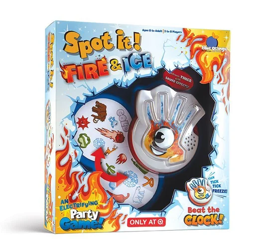 Board game, Spot it! Fire & Ice
