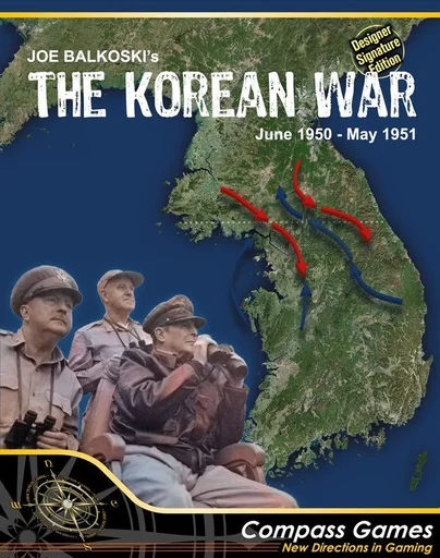 Board game, The Korean War: June 1950 – May 1951, Designer Signature Edition
