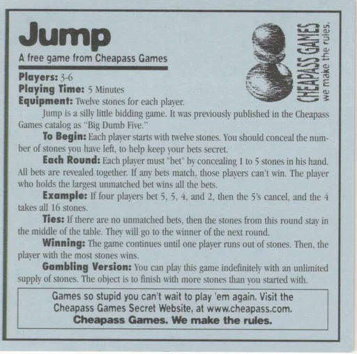 Board game, Big Dumb Five