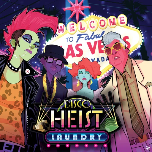 Board game, Disco Heist Laundry