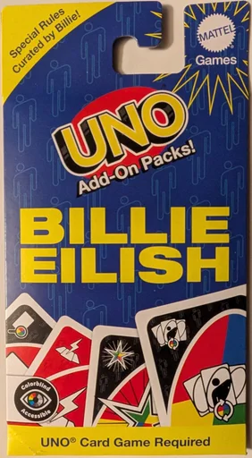 UNO: Add-On Packs! – Billie Eilish