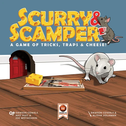 Board game, Scurry & Scamper