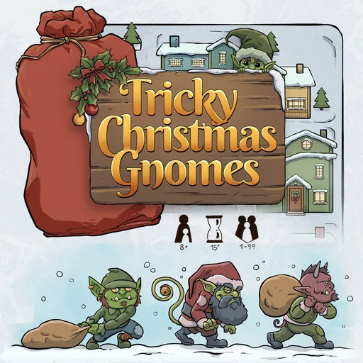 Board game, Tricky Christmas Gnomes