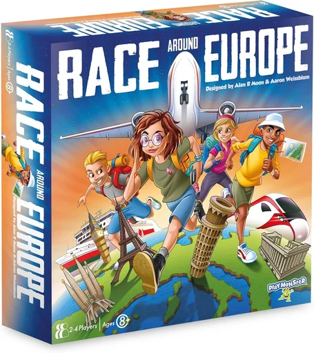 Board game, Race Around Europe