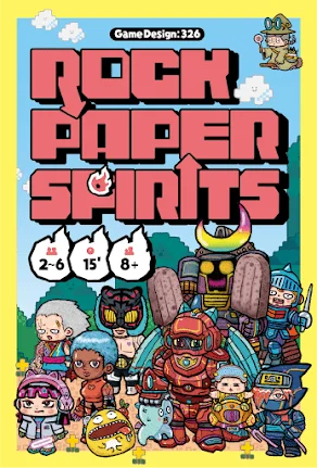 Board game, Rock Paper Spirits