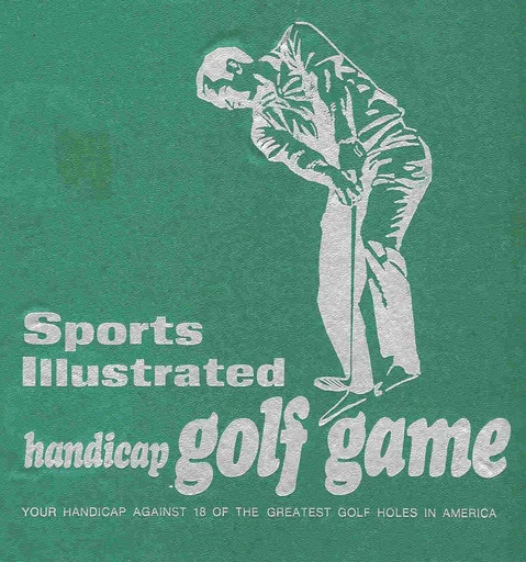 Board game, Sports Illustrated Handicap Golf Game