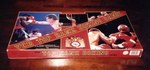Board game, VCR Top Rank Boxing Game