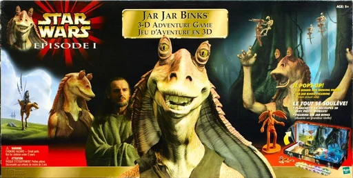 Board game, Star Wars: Episode I – Jar Jar Binks 3-D Adventure Game