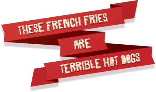 Board game, These French Fries Are Terrible Hot Dogs