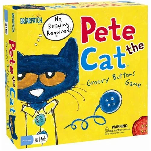 Board game, Pete the Cat Groovy Buttons Game