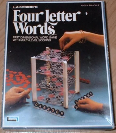Board game, Four Letter Words