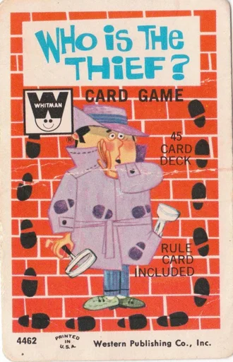 Board game, Who Is The Thief?