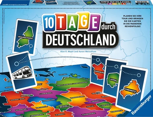 Board game, 10 Tage durch Deutschland