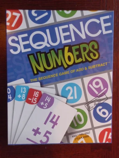 Board game, Sequence Num6ers