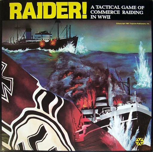 Board game, Raider!: A Tactical Game of Commerce Raiding in WWII